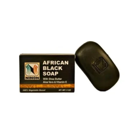 African Black Soap With Shea Butter